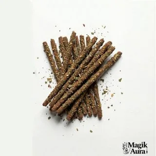 Bâton d'encens naturel Patchouli frais 100% naturel et sans charbon