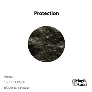Encens Nettoyage et Protection : Synergie puissante de résines pour purifier les lieux.