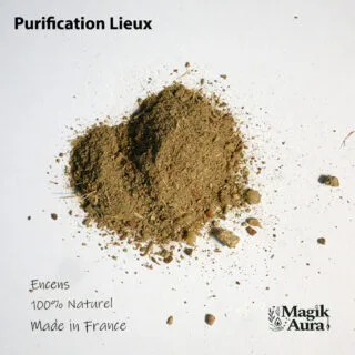 encens poudre de résine de plantes de bois et d’épices, ultra puissante